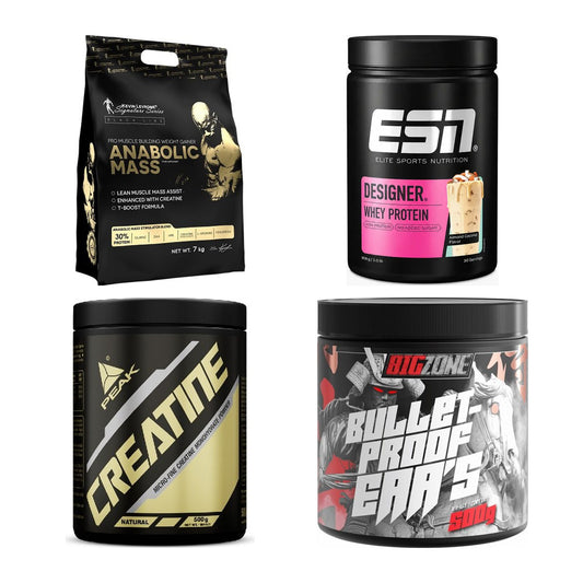 Masseaufbau für Fortgeschrittene: Kevin Levrone Anabolic + 3 weitere – alle enthaltenen Artikel