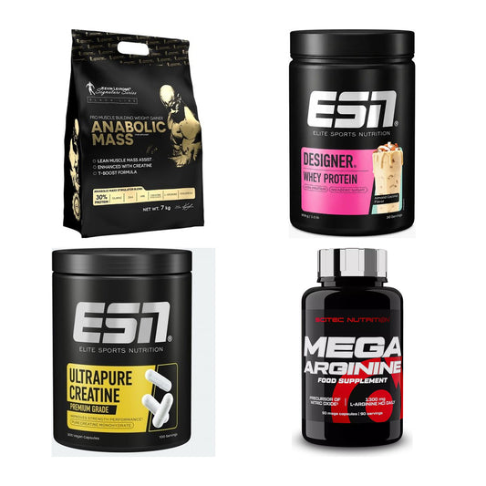 Masseaufbau für Fortgeschrittene: Kevin Levrone Anabolic + 3 weitere – alle enthaltenen Artikel