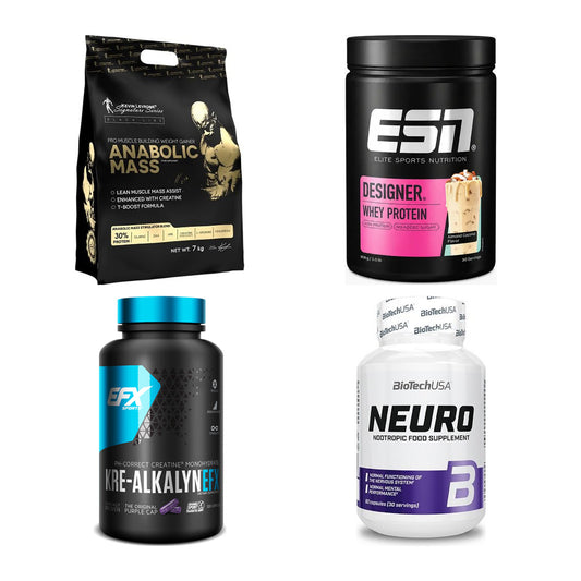 Masseaufbau für Fortgeschrittene: Kevin Levrone Anabolic + 3 weitere – alle enthaltenen Artikel