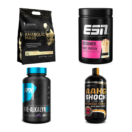 Masseaufbau für Fortgeschrittene: Kevin Levrone Anabolic + 3 weitere – alle enthaltenen Artikel