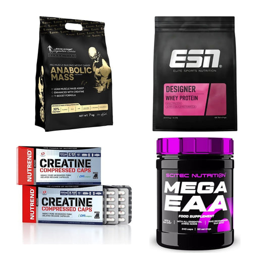 Masseaufbau für Fortgeschrittene: Kevin Levrone Anabolic + 3 weitere – alle enthaltenen Artikel