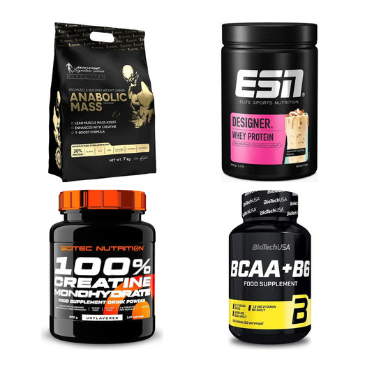 Masseaufbau für Fortgeschrittene: Kevin Levrone Anabolic + 3 weitere – alle enthaltenen Artikel