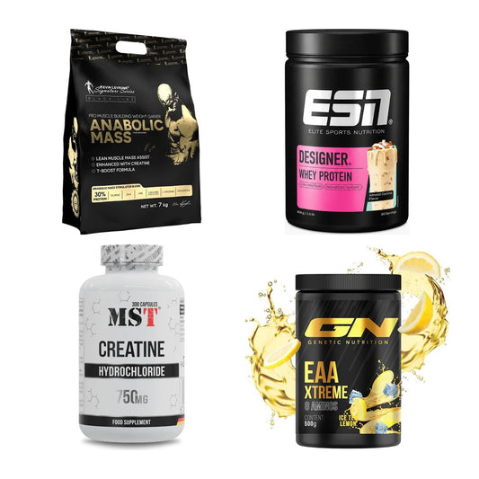 Masseaufbau für Fortgeschrittene: Kevin Levrone Anabolic + 3 weitere – alle enthaltenen Artikel