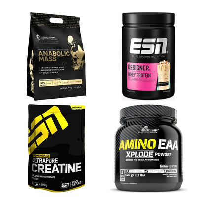 Masseaufbau für Fortgeschrittene: Kevin Levrone Anabolic + 3 weitere – alle enthaltenen Artikel