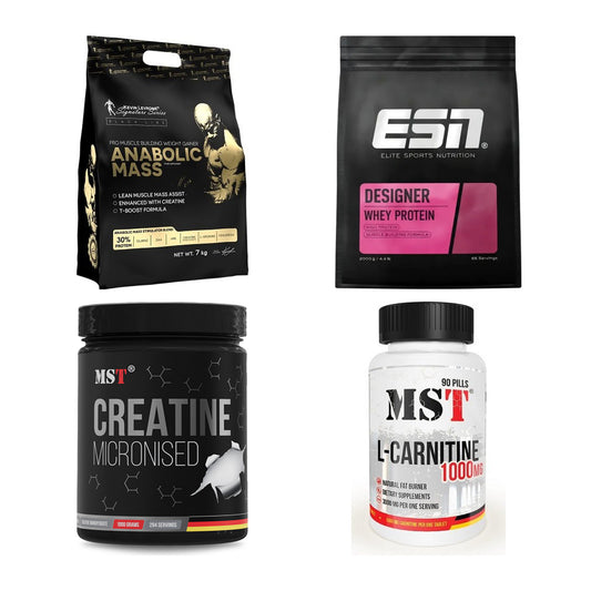 Masseaufbau für Fortgeschrittene: Kevin Levrone Anabolic + 3 weitere – alle enthaltenen Artikel
