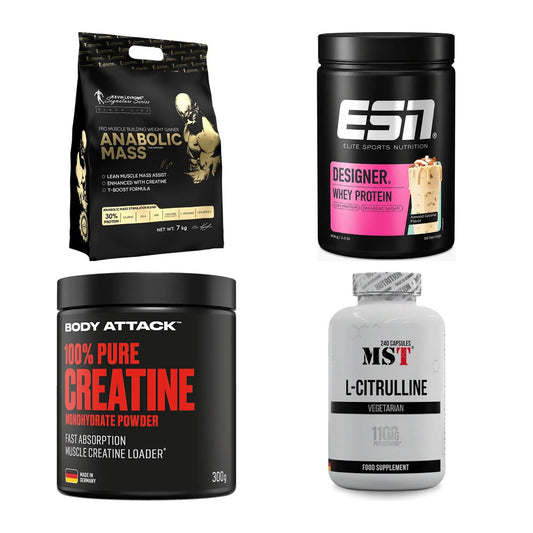 Masseaufbau für Fortgeschrittene: Kevin Levrone Anabolic + 3 weitere – alle enthaltenen Artikel