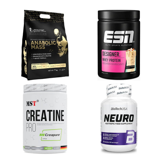 Masseaufbau für Fortgeschrittene: Kevin Levrone Anabolic + 3 weitere – alle enthaltenen Artikel