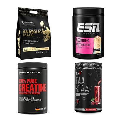 Masseaufbau für Fortgeschrittene: Kevin Levrone Anabolic + 3 weitere – alle enthaltenen Artikel