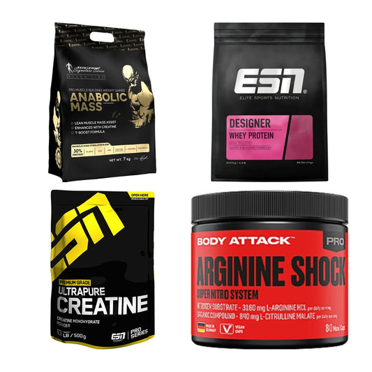Masseaufbau für Fortgeschrittene: Kevin Levrone Anabolic + 3 weitere – alle enthaltenen Artikel