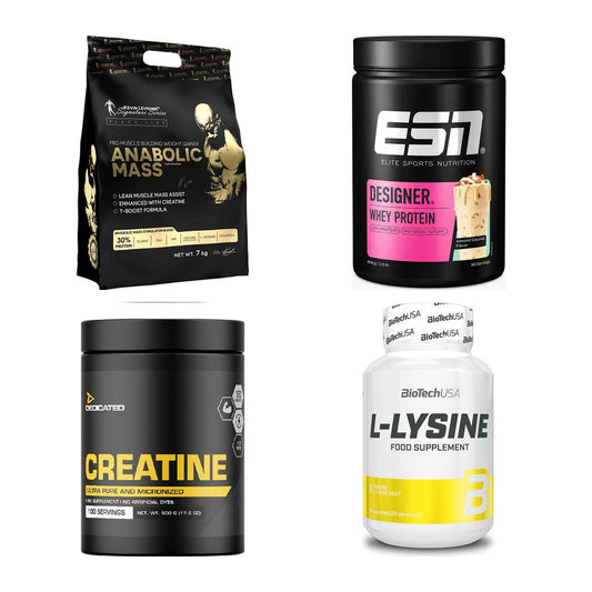 Masseaufbau für Fortgeschrittene: Kevin Levrone Anabolic + 3 weitere – alle enthaltenen Artikel