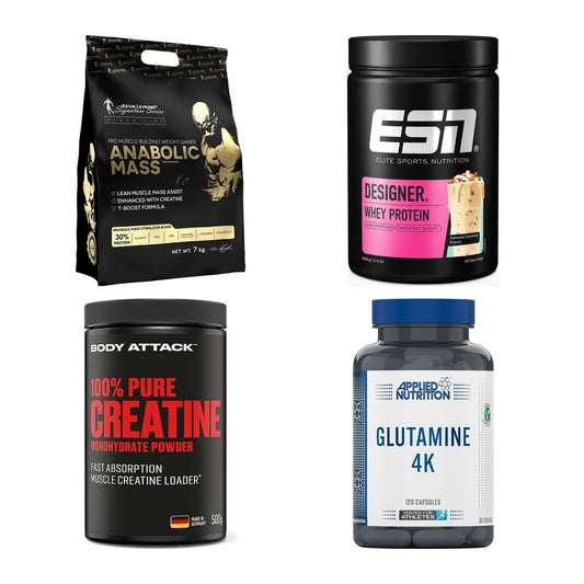 Masseaufbau für Fortgeschrittene: Kevin Levrone Anabolic + 3 weitere – alle enthaltenen Artikel