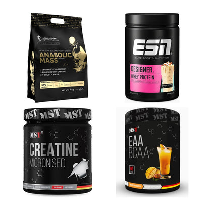 Masseaufbau für Fortgeschrittene: Kevin Levrone Anabolic + 3 weitere – alle enthaltenen Artikel