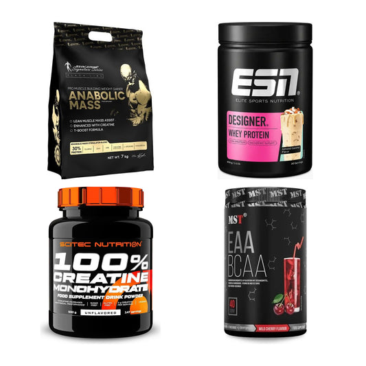 Masseaufbau für Fortgeschrittene: Kevin Levrone Anabolic + 3 weitere – alle enthaltenen Artikel