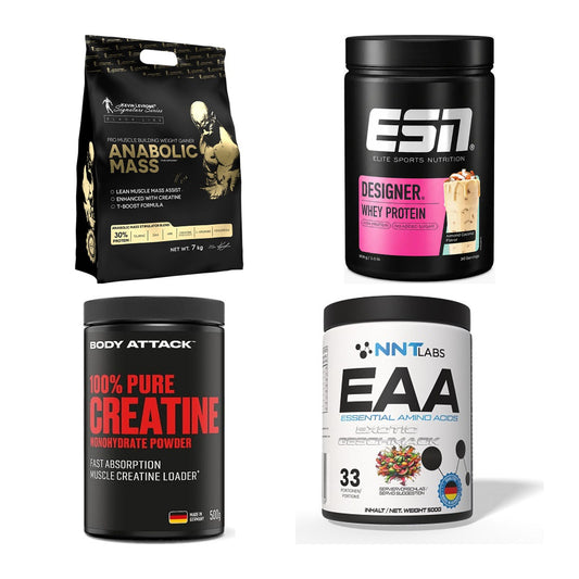 Masseaufbau für Fortgeschrittene: Kevin Levrone Anabolic + 3 weitere – alle enthaltenen Artikel