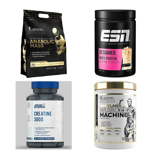 Masseaufbau für Fortgeschrittene: Kevin Levrone Anabolic + 3 weitere – alle enthaltenen Artikel