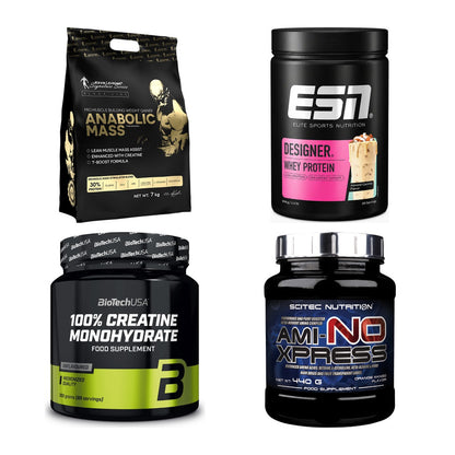 Masseaufbau für Fortgeschrittene: Kevin Levrone Anabolic + 3 weitere – alle enthaltenen Artikel