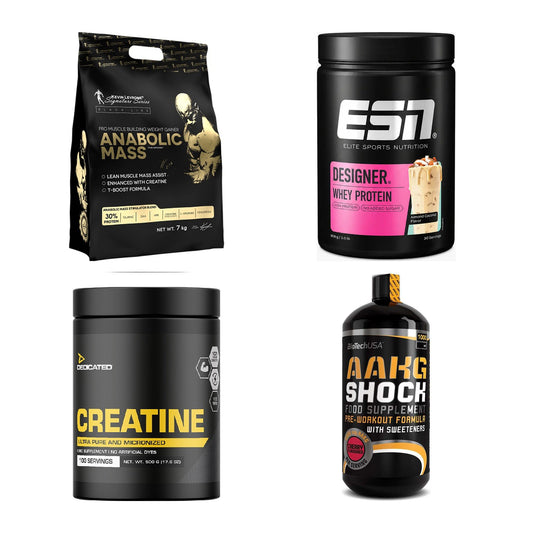Masseaufbau für Fortgeschrittene: Kevin Levrone Anabolic + 3 weitere – alle enthaltenen Artikel