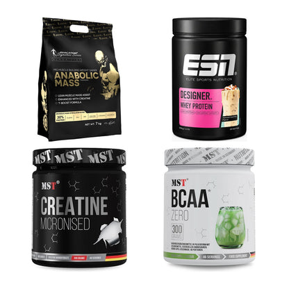 Masseaufbau für Fortgeschrittene: Kevin Levrone Anabolic + 3 weitere – alle enthaltenen Artikel