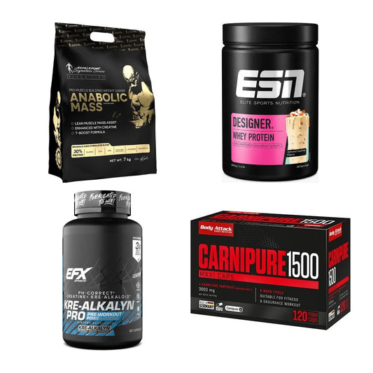 Masseaufbau für Fortgeschrittene: Kevin Levrone Anabolic + 3 weitere – alle enthaltenen Artikel