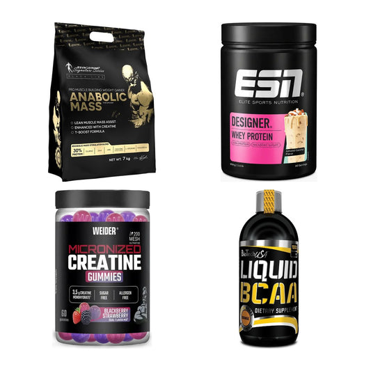 Masseaufbau für Fortgeschrittene: Kevin Levrone Anabolic + 3 weitere – alle enthaltenen Artikel