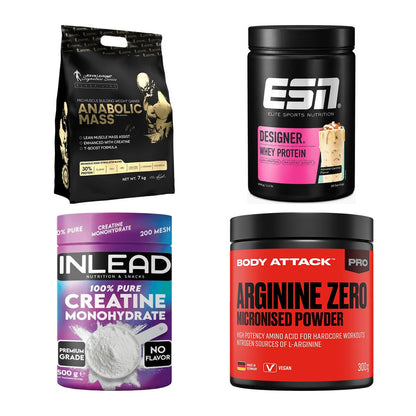 Masseaufbau für Fortgeschrittene: Kevin Levrone Anabolic + 3 weitere – alle enthaltenen Artikel