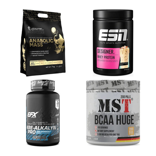 Masseaufbau für Fortgeschrittene: Kevin Levrone Anabolic + 3 weitere – alle enthaltenen Artikel