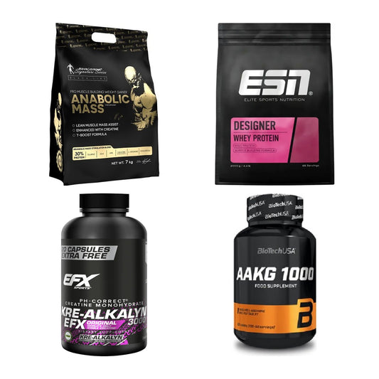 Masseaufbau für Fortgeschrittene: Kevin Levrone Anabolic + 3 weitere – alle enthaltenen Artikel