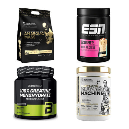 Masseaufbau für Fortgeschrittene: Kevin Levrone Anabolic + 3 weitere – alle enthaltenen Artikel