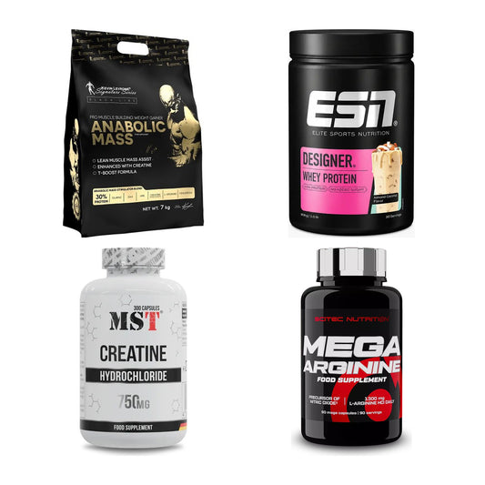 Masseaufbau für Fortgeschrittene: Kevin Levrone Anabolic + 3 weitere – alle enthaltenen Artikel