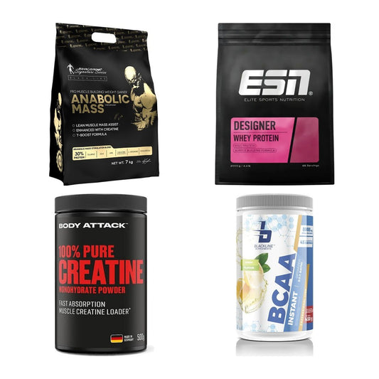 Masseaufbau für Fortgeschrittene: Kevin Levrone Anabolic + 3 weitere – alle enthaltenen Artikel