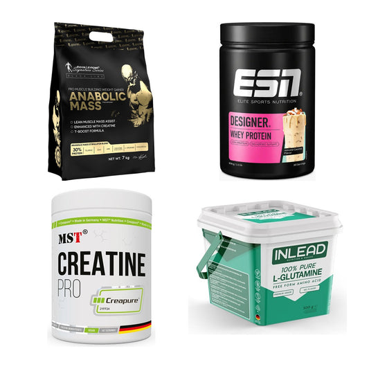 Masseaufbau für Fortgeschrittene: Kevin Levrone Anabolic + 3 weitere – alle enthaltenen Artikel