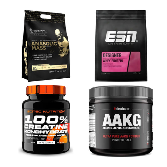 Masseaufbau für Fortgeschrittene: Kevin Levrone Anabolic + 3 weitere – alle enthaltenen Artikel