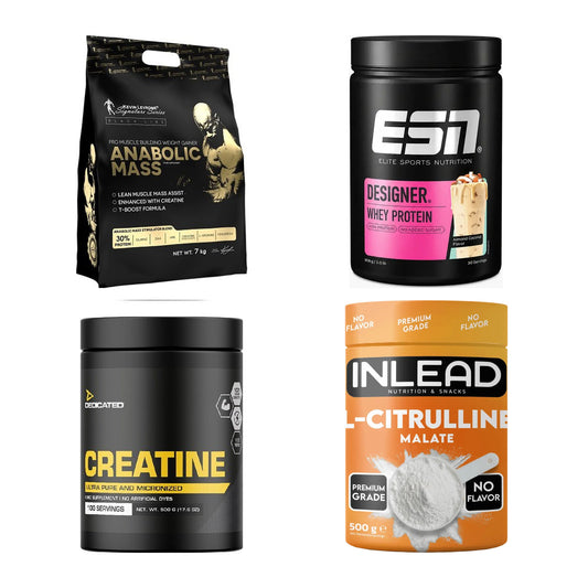Masseaufbau für Fortgeschrittene: Kevin Levrone Anabolic + 3 weitere – alle enthaltenen Artikel