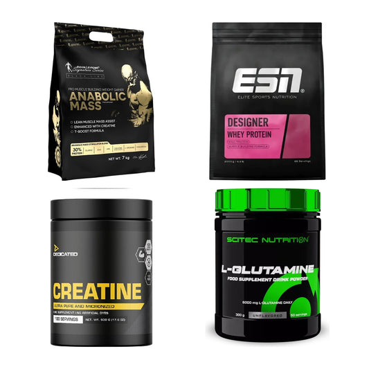 Masseaufbau für Fortgeschrittene: Kevin Levrone Anabolic + 3 weitere – alle enthaltenen Artikel