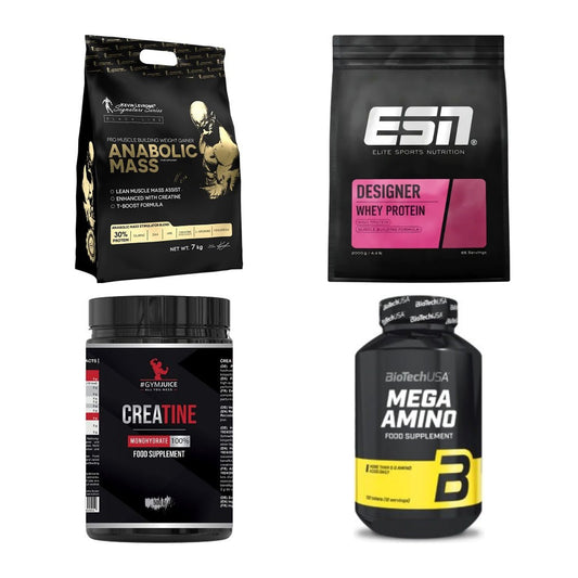 Masseaufbau für Fortgeschrittene: Kevin Levrone Anabolic + 3 weitere – alle enthaltenen Artikel