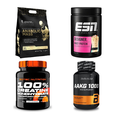 Masseaufbau für Fortgeschrittene: Kevin Levrone Anabolic + 3 weitere – alle enthaltenen Artikel