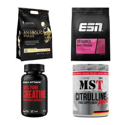 Masseaufbau für Fortgeschrittene: Kevin Levrone Anabolic + 3 weitere – alle enthaltenen Artikel