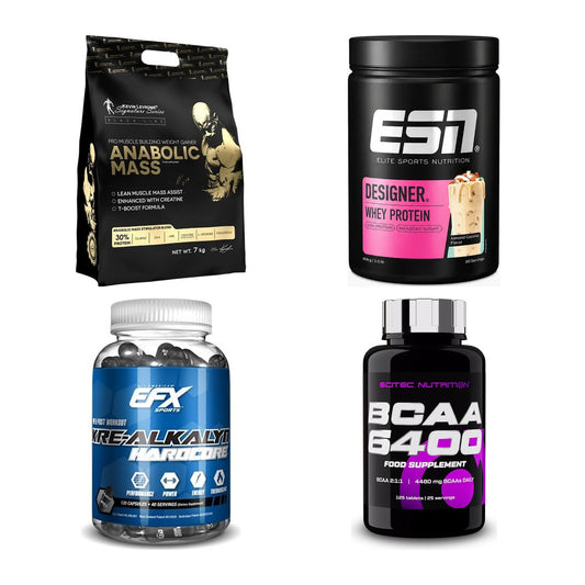 Masseaufbau für Fortgeschrittene: Kevin Levrone Anabolic + 3 weitere – alle enthaltenen Artikel