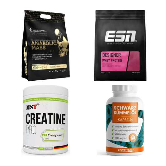 Masseaufbau für Fortgeschrittene: Kevin Levrone Anabolic + 3 weitere – alle enthaltenen Artikel