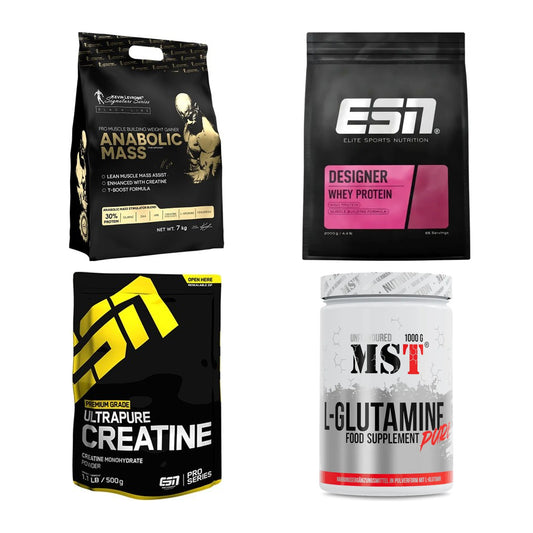 Masseaufbau für Fortgeschrittene: Kevin Levrone Anabolic + 3 weitere – alle enthaltenen Artikel
