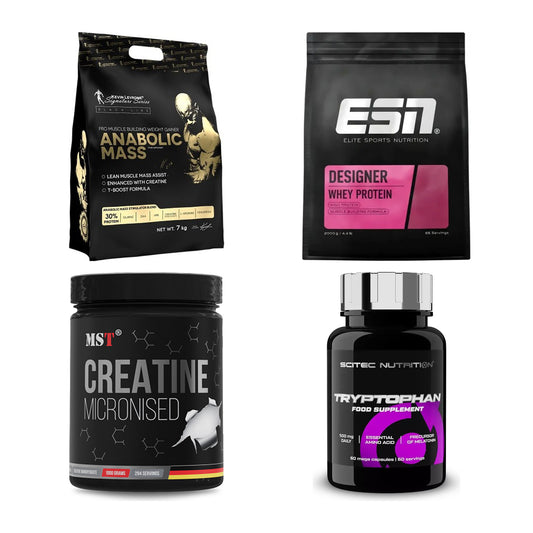 Masseaufbau für Fortgeschrittene: Kevin Levrone Anabolic + 3 weitere – alle enthaltenen Artikel