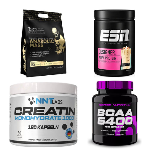 Masseaufbau für Fortgeschrittene: Kevin Levrone Anabolic + 3 weitere – alle enthaltenen Artikel