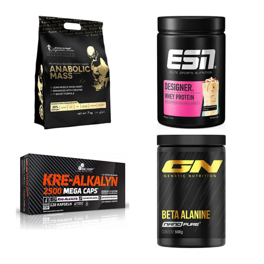 Masseaufbau für Fortgeschrittene: Kevin Levrone Anabolic + 3 weitere – alle enthaltenen Artikel