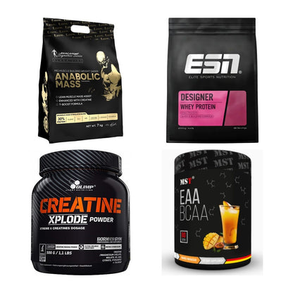 Masseaufbau für Fortgeschrittene: Kevin Levrone Anabolic + 3 weitere – alle enthaltenen Artikel