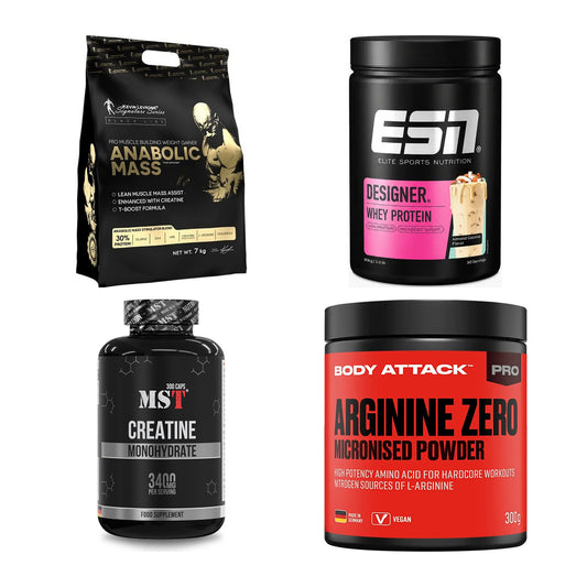 Masseaufbau für Fortgeschrittene: Kevin Levrone Anabolic + 3 weitere – alle enthaltenen Artikel