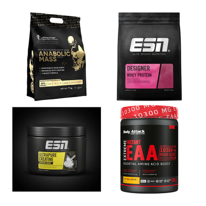 Masseaufbau für Fortgeschrittene: Kevin Levrone Anabolic + 3 weitere – alle enthaltenen Artikel