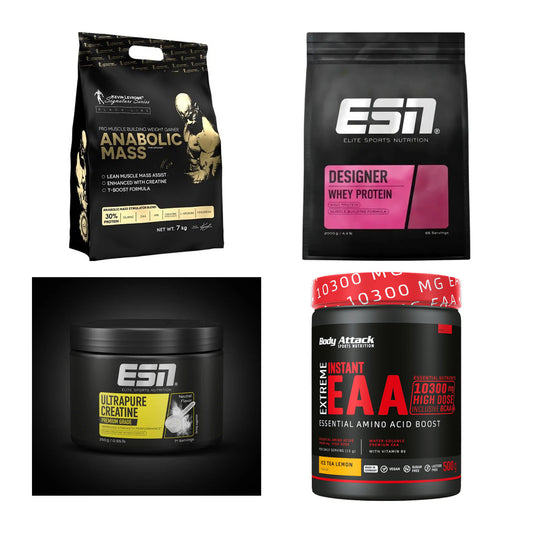 Masseaufbau für Fortgeschrittene: Kevin Levrone Anabolic + 3 weitere – alle enthaltenen Artikel