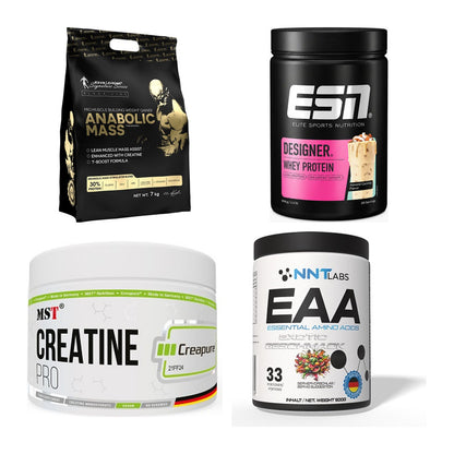Masseaufbau für Fortgeschrittene: Kevin Levrone Anabolic + 3 weitere – alle enthaltenen Artikel