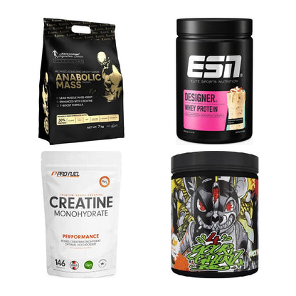 Masseaufbau für Fortgeschrittene: Kevin Levrone Anabolic + 3 weitere – alle enthaltenen Artikel