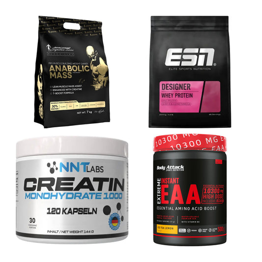 Masseaufbau für Fortgeschrittene: Kevin Levrone Anabolic + 3 weitere – alle enthaltenen Artikel